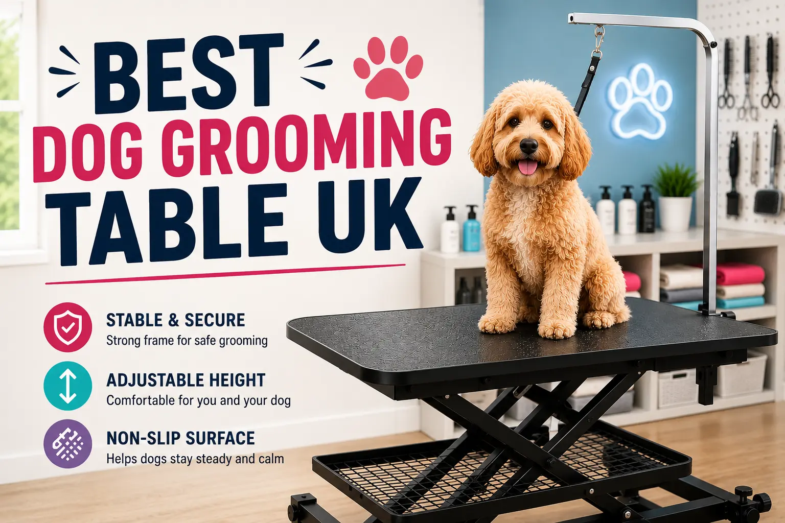 Best Dog Grooming Tables UK