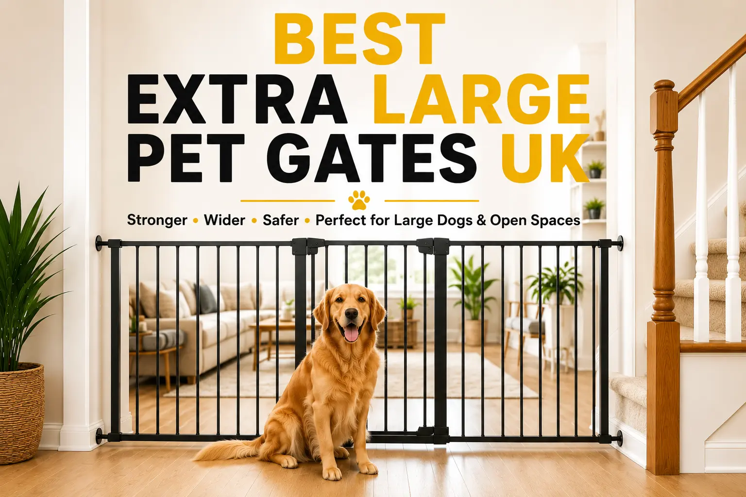 Best Extra Large Pet Gates UK