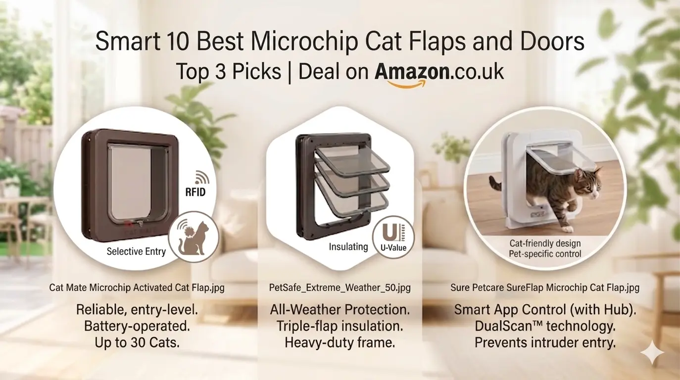 Best Microchip Cat Flaps amazon.co.uk