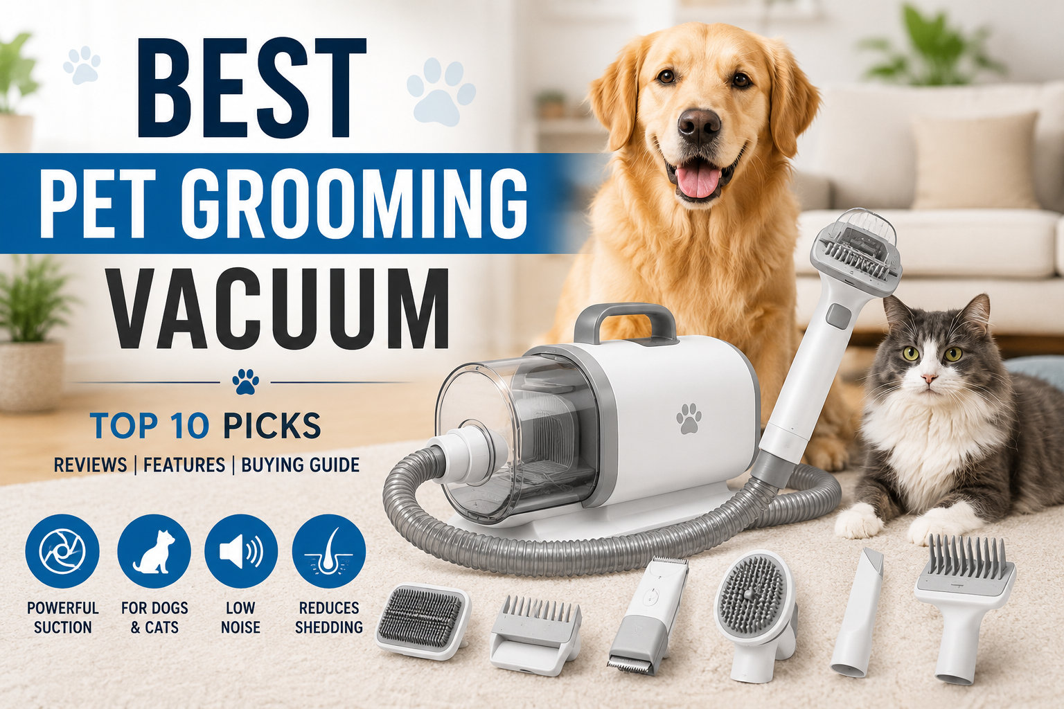 Best Pet Grooming Vacuum UK