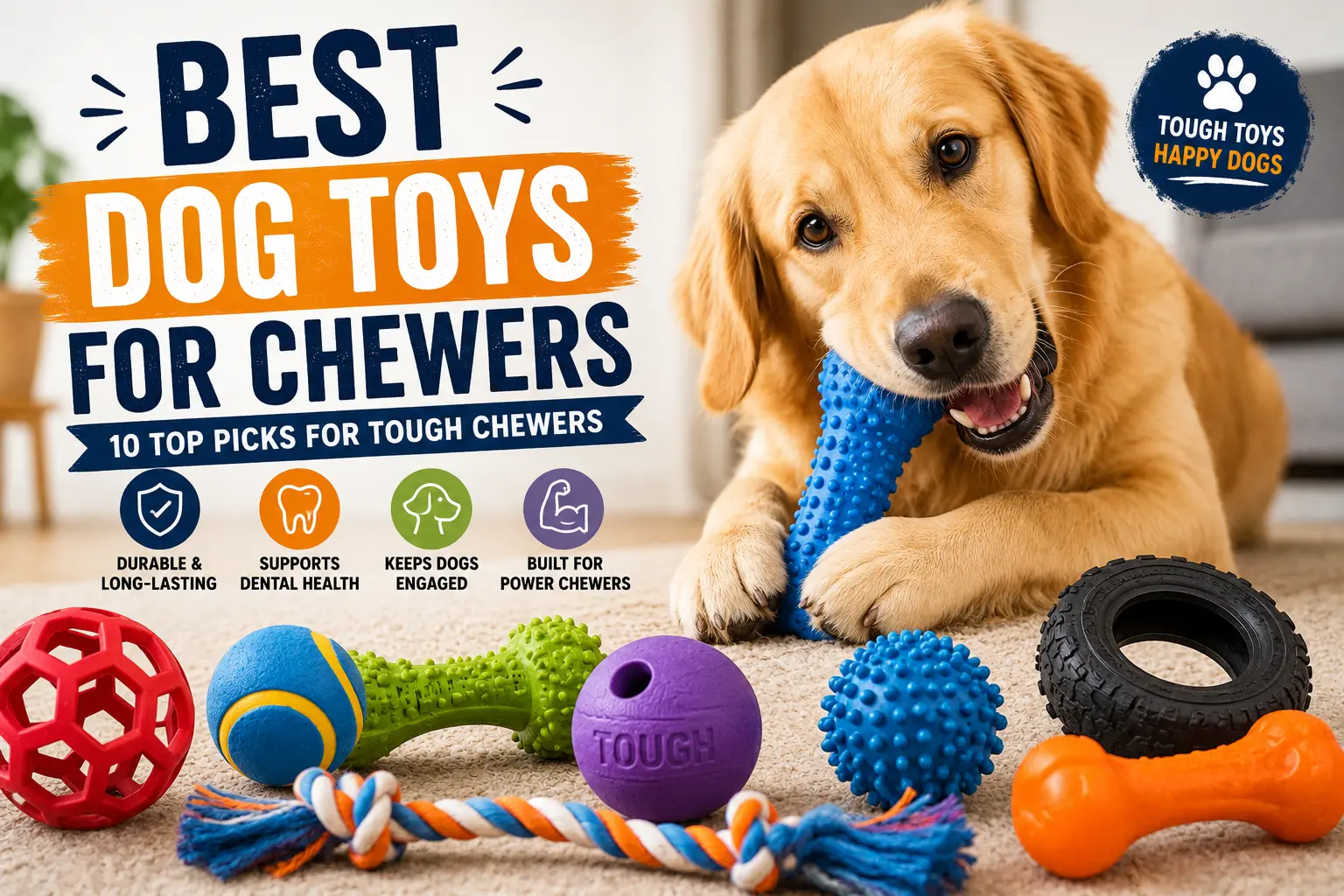 Best Dog Toys For Chewers UK