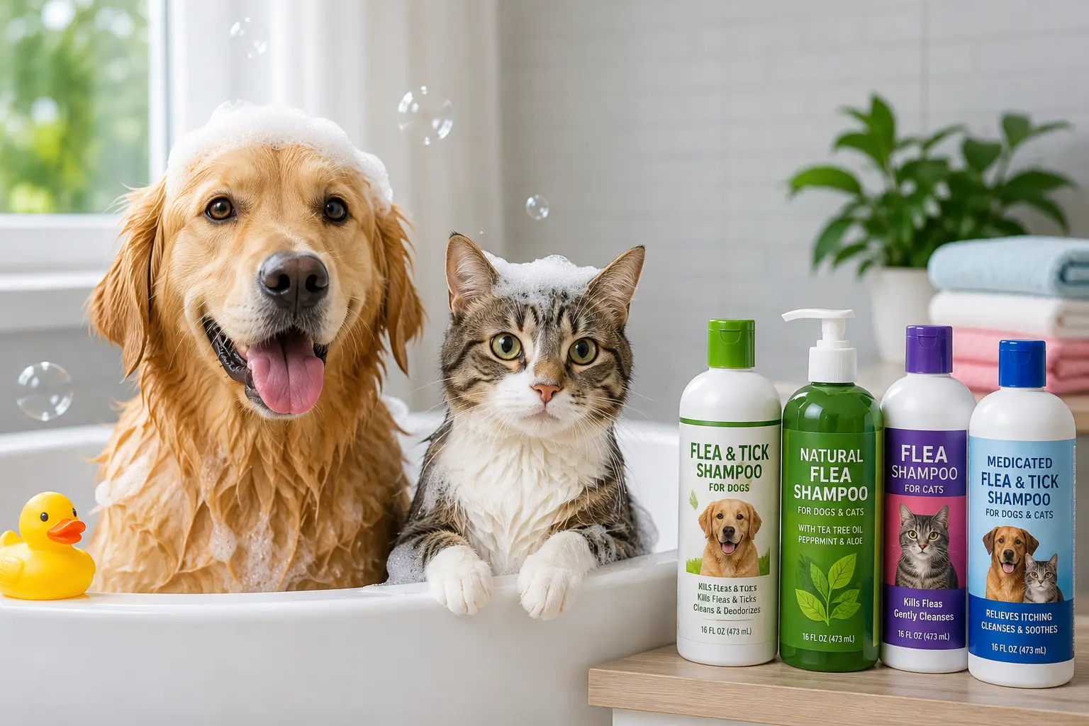 Best Flea Shampoos for Dogs and Cats UK
