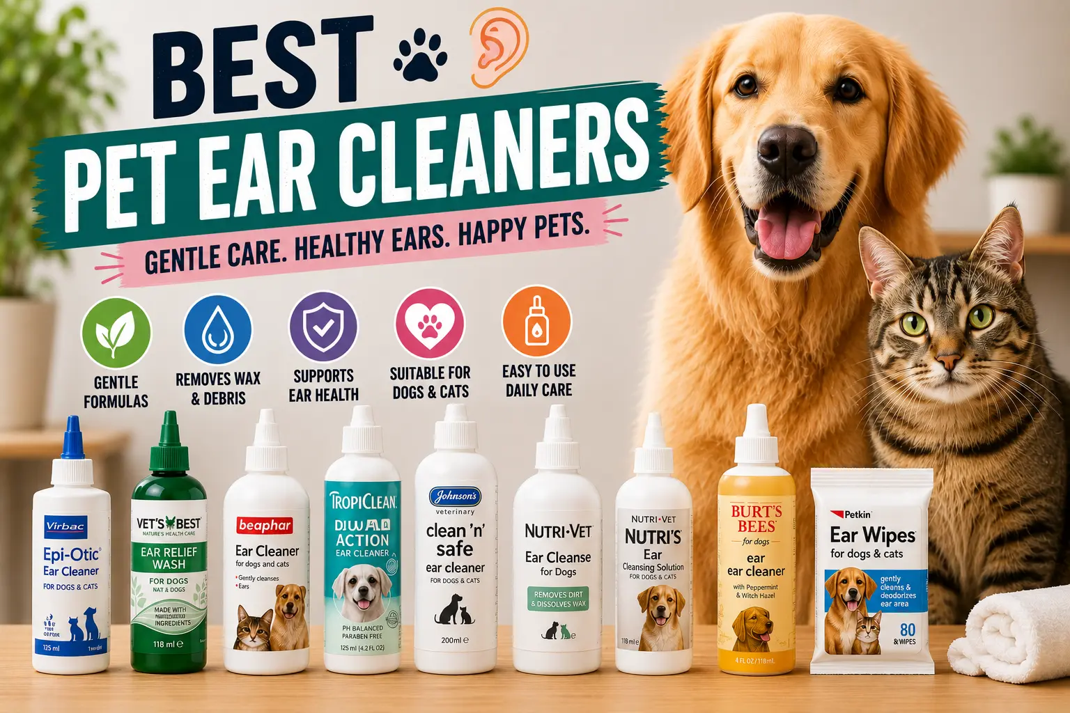 Best Pet Ear Cleaning Solution UK